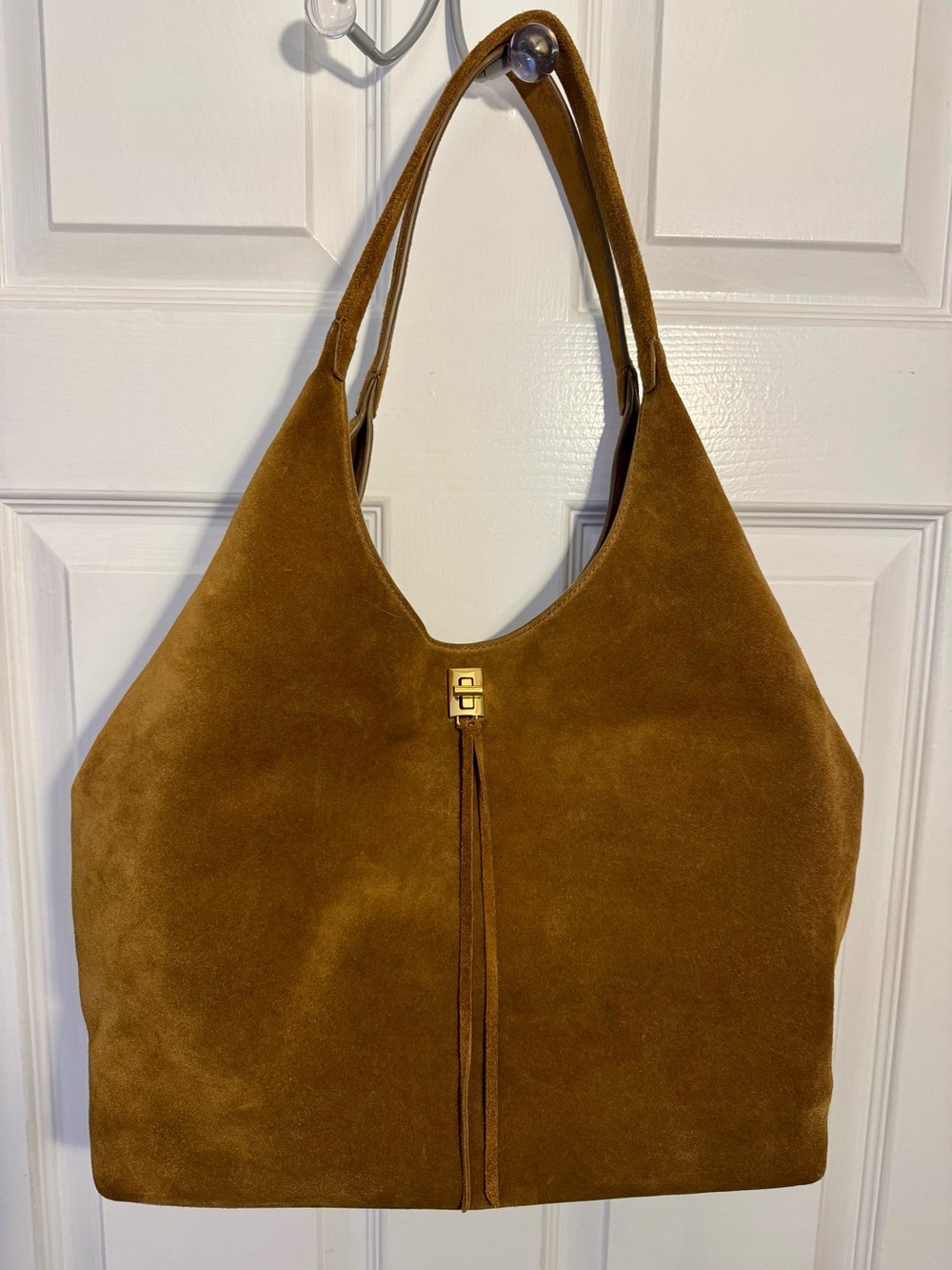 Rebecca Minkoff Darren Signature Carryall - Color Vintage - Suede Hobo NWT